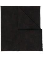 Z Zegna Camouflage Knitted Scarf - Brown