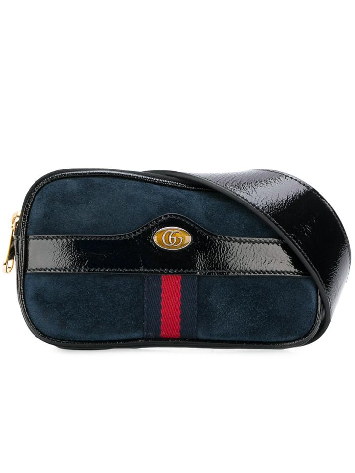 Gucci Ophidia Belt Bag - Blue