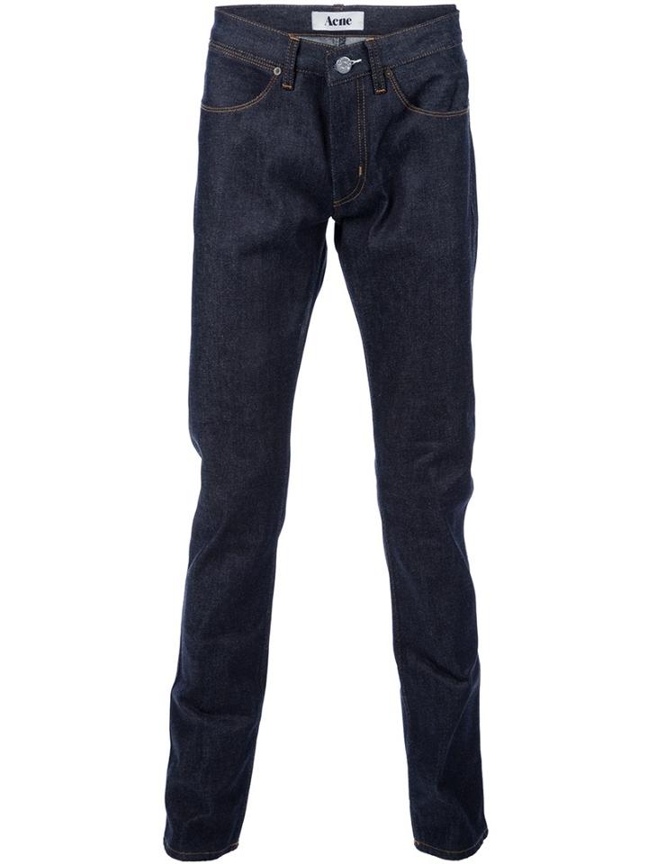 Acne 'raw' Jeans