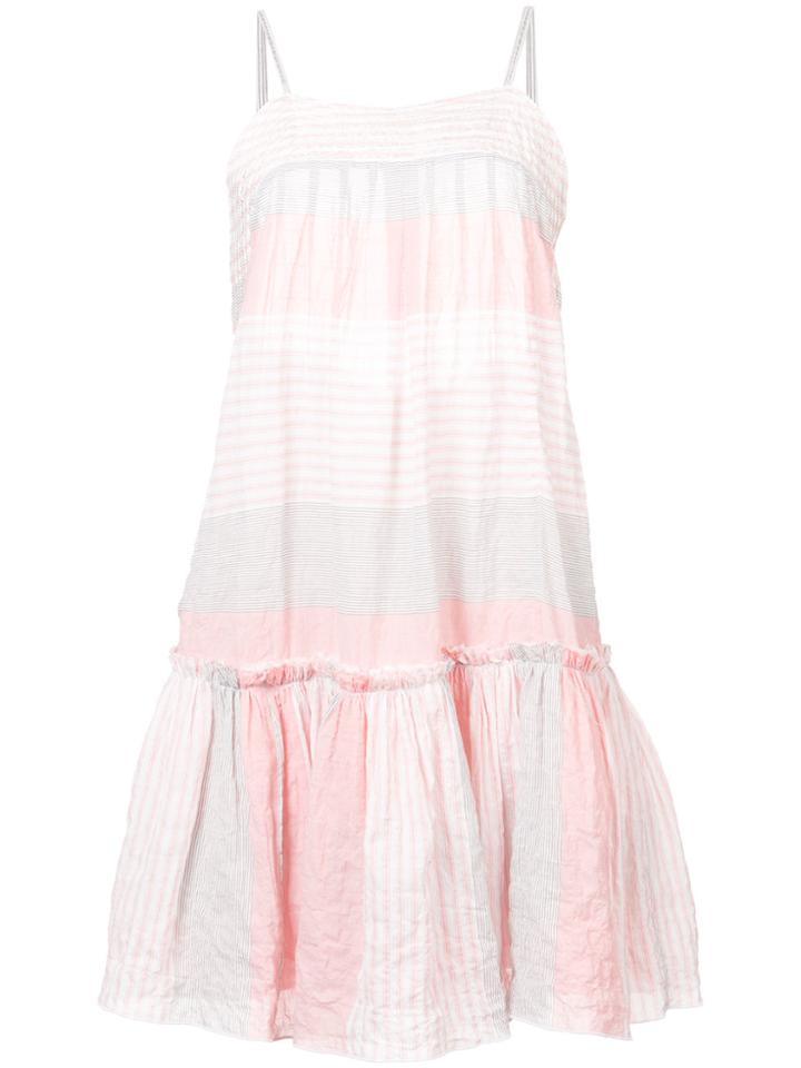 Lemlem Dera Mini Sundress - Pink & Purple