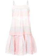 Lemlem Dera Mini Sundress - Pink & Purple