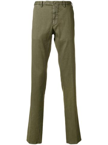 Biagio Santaniello Straight-leg Trousers - Green