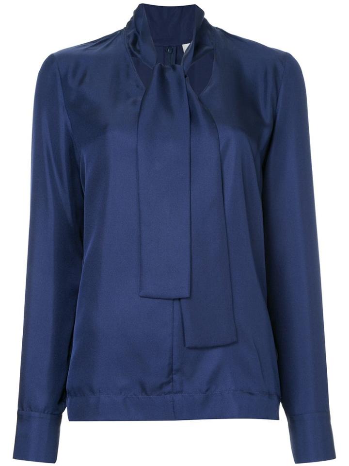 Ck Calvin Klein Lightweight Long Sleeve Top - Blue