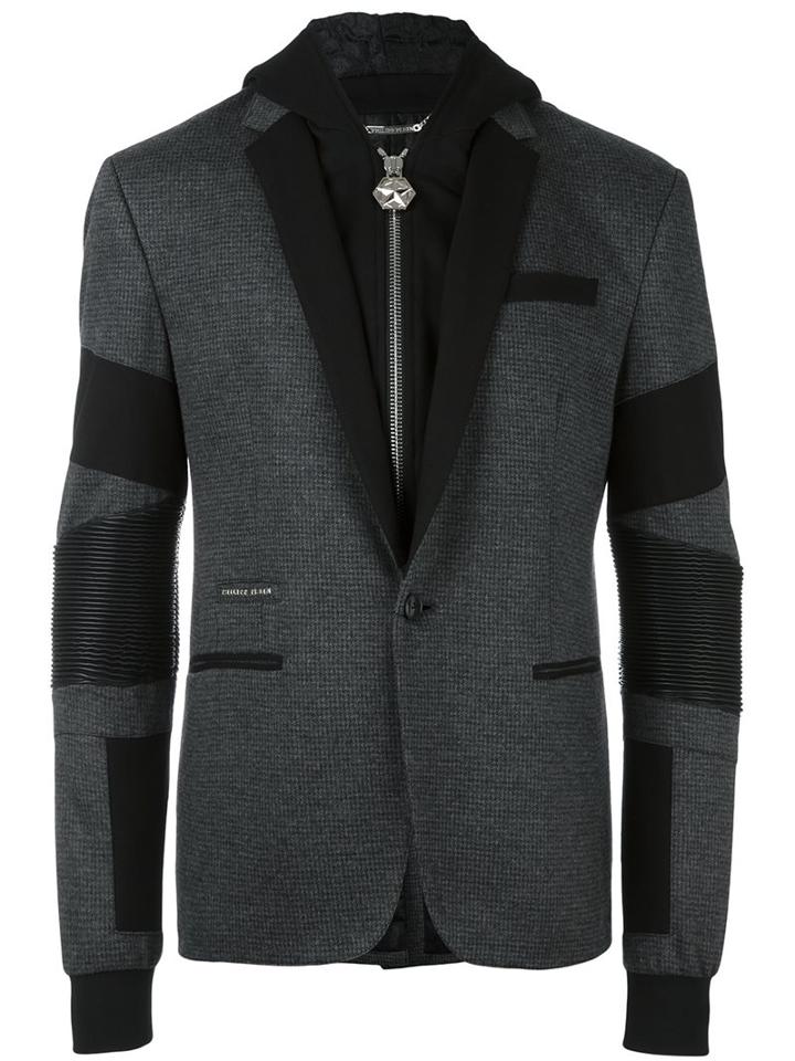 Philipp Plein Hooded Blazer