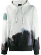 Fengchen Wang Watercolour Print Hoodie - Neutrals