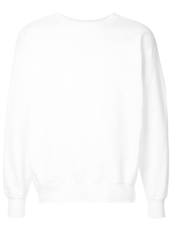 H Beauty & Youth Classic Cotton Sweathsirt - White