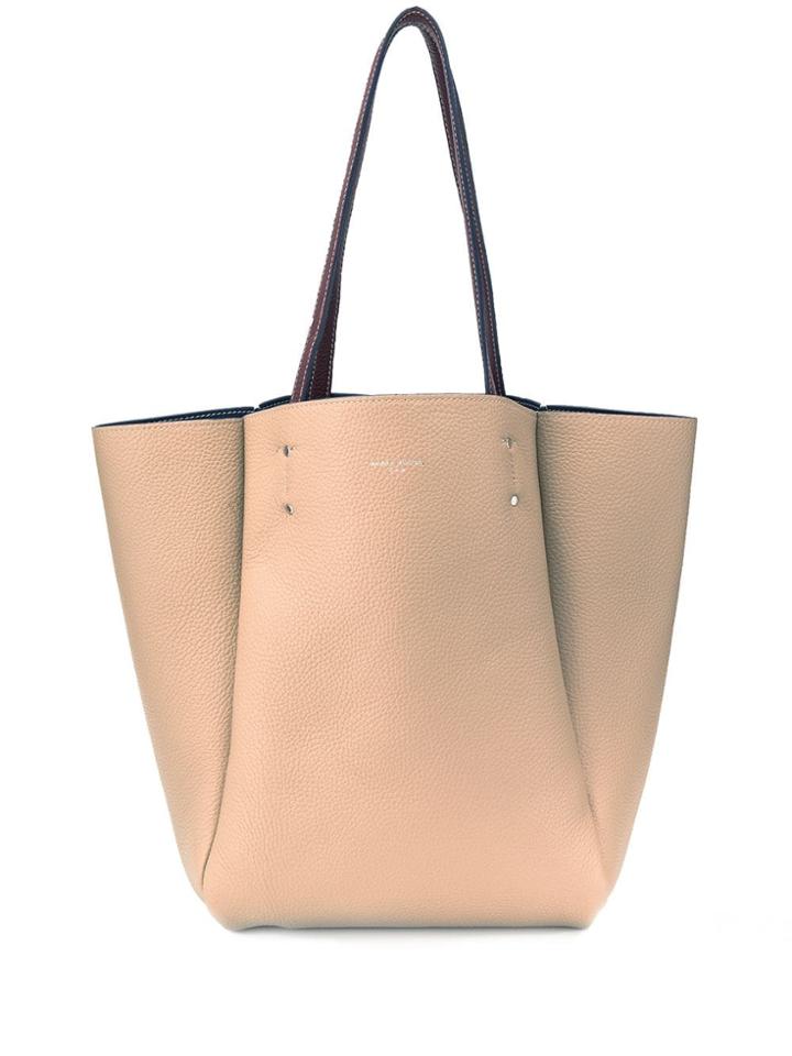 Sonia Rykiel Contrast Handle Tote - Neutrals