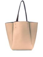 Sonia Rykiel Contrast Handle Tote - Neutrals