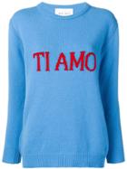 Alberta Ferretti Ti Amo Sweater - Blue