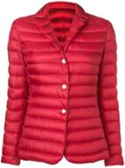 Moncler Quilted Blazer - Red