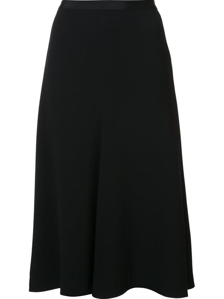 Helmut Lang Flare Midi Skirt