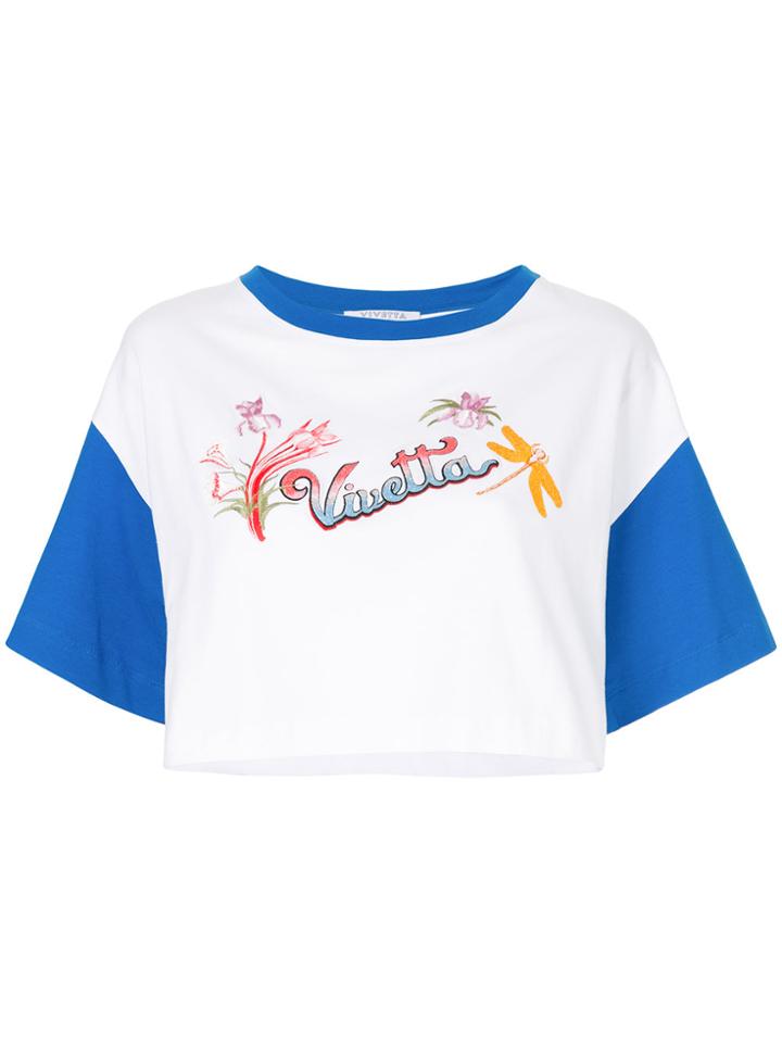 Vivetta Cropped T-shirt - White