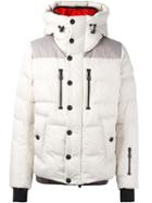 Moncler Grenoble Padded Hooded Jacket, Men's, Size: 4, White, Polyamide/polyester