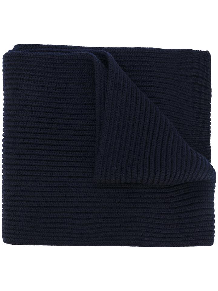 Dsquared2 - Ribbed Scarf - Men - Wool - One Size, Blue, Wool