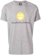 Aspesi Kinkyatoms Motif T-shirt - Grey