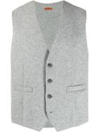 Barena Fitted Waistcoat - Grey