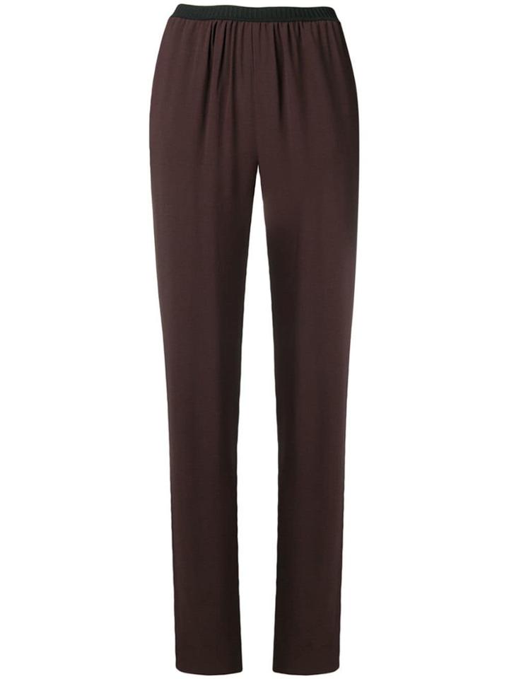 Antonio Marras High-waist Ruched Trousers - Brown