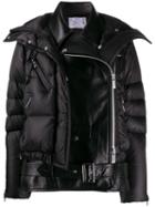 Sacai Layered Padded Jacket - Black