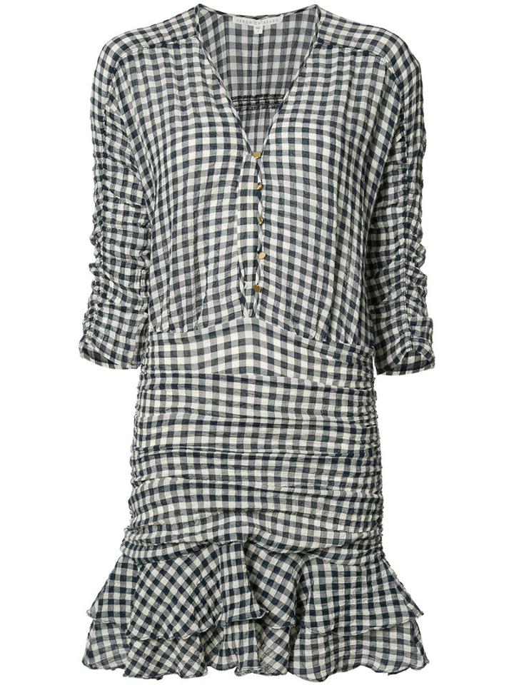 Veronica Beard Campbell Dress, Women's, Size: 6, Blue, Cotton/spandex/elastane