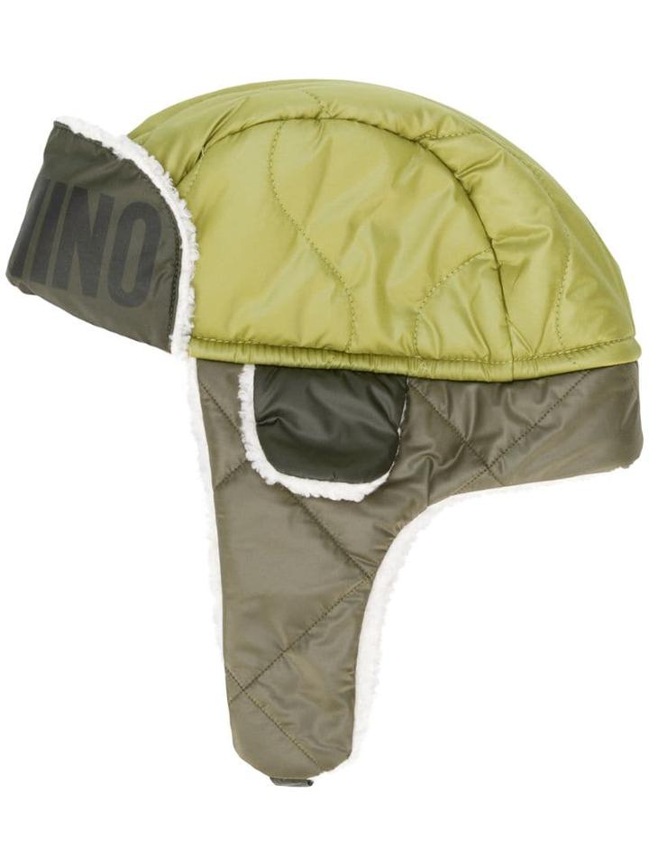 Moschino Fleece-lined Hat - Green