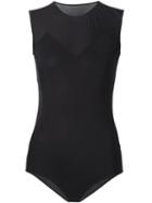 Maison Margiela Sleeveless Body, Women's, Size: 38, Black, Polyamide/spandex/elastane