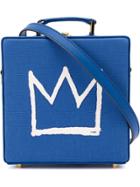 Olympia Le-tan Basquiat Shoulder Bag - Blue
