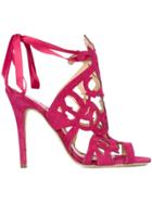 Marchesa 'jessica' Sandals - Pink & Purple
