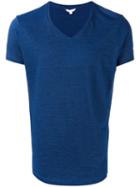 Orlebar Brown - V-neck T-shirt - Men - Cotton - S, Blue, Cotton