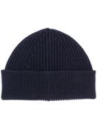 Andersen-andersen Ribbed Beanie - Blue