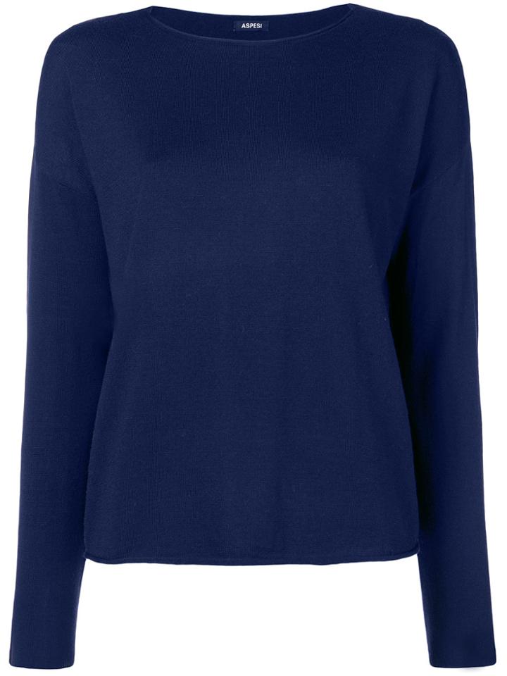 Aspesi Crewneck Sweater - Blue