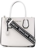 Michael Michael Kors Mercer Messenger Bag - White