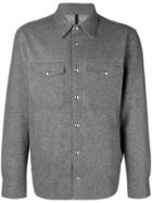 Moncler Buttoned Shirt Jacket - Grey