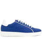 Versace Casual Lace-up Sneakers - Blue