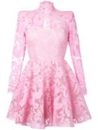 Alex Perry - Orion Dress - Women - Polyester - 10, Pink/purple, Polyester