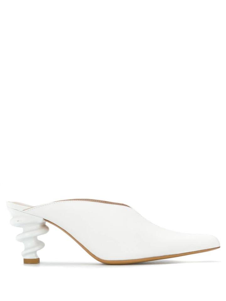 Kalda Cyland Mules - White