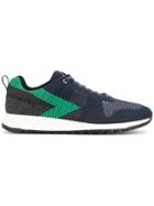 Ps By Paul Smith Rappid Knitted Sneakers - Blue