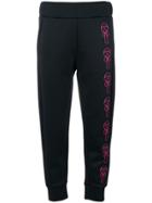 Fendi Karlito-appliqué Track Pants - Black