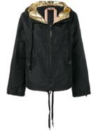 Nº21 Oversized Hooded Jacket - Black