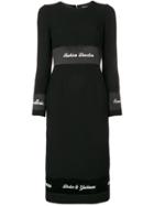 Dolce & Gabbana Fashion Devotion Dress - Black