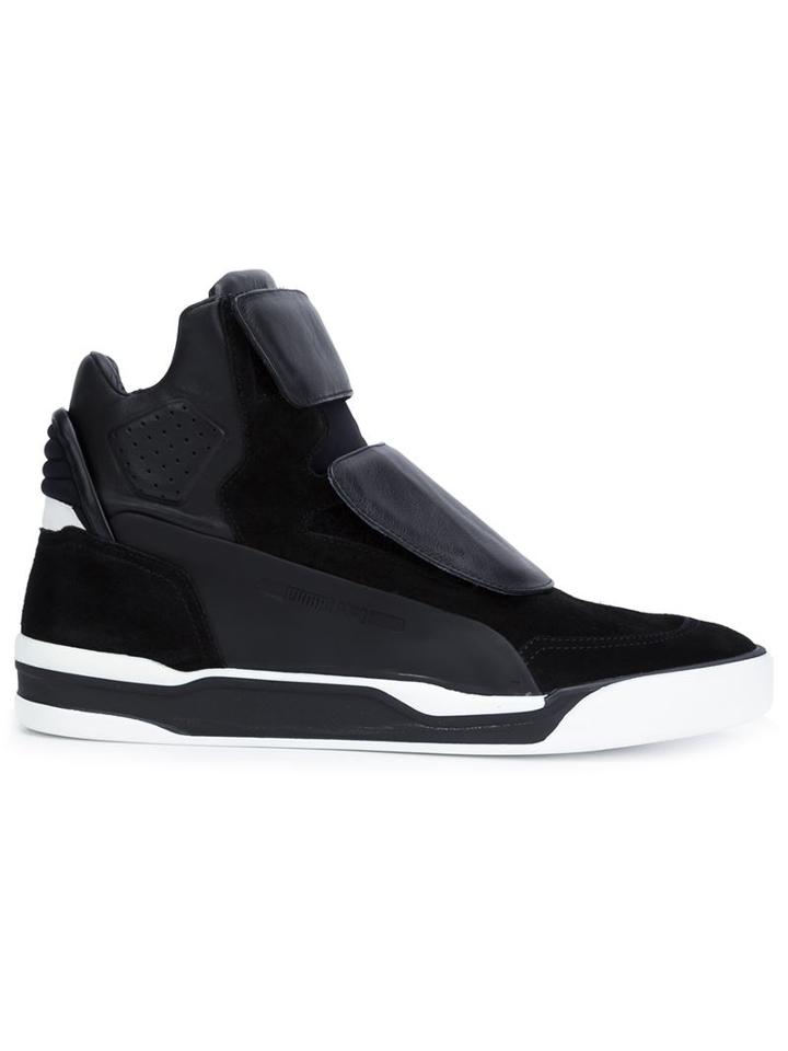 Puma Puma X Mcq Move Mid Velcro Fastening Hi-top, Men's, Size: 8, Black, Rubber/suede/leather