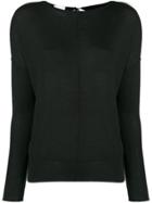 Forte Forte Tie Back Sweater - Black