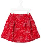 Kenzo Kids Teen Neoprene And Lurex Skirt - Red