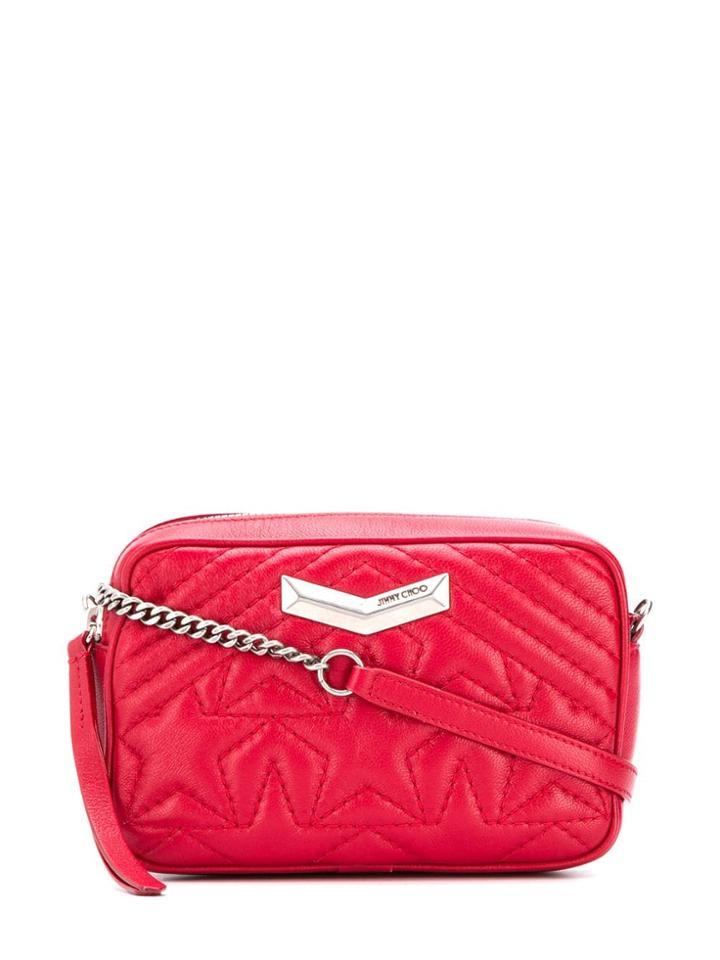 Jimmy Choo Helia Crossbody Bag - Red