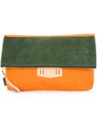 As2ov Combination Clutch Bag - Yellow & Orange