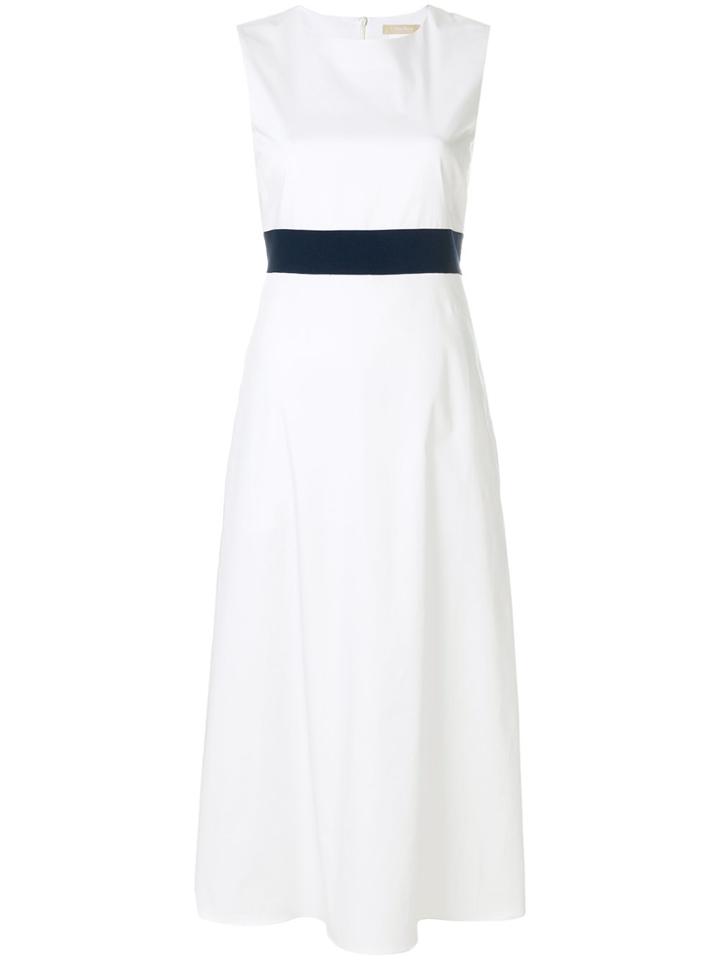 's Max Mara Tied Waist Shift Dress - White