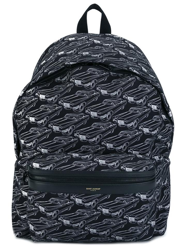 Saint Laurent Classic Car Print Backpack