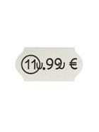 Maison Margiela Price Sticker Brooch - Metallic