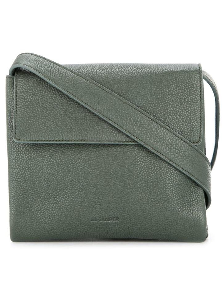 Jil Sander Small Shoulder Bag - Green