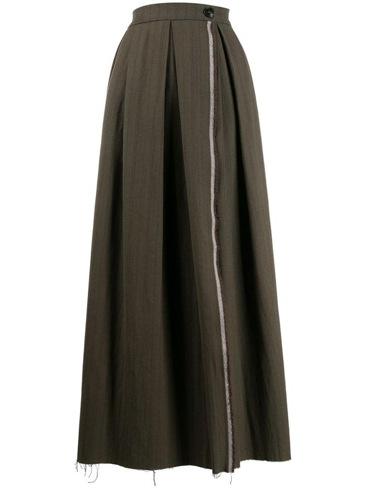 Danielapi Danielapi Dp323 Stripes Military Natural (vegetable)->cotton