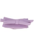 Miu Miu Oversized Bow Tie - Purple